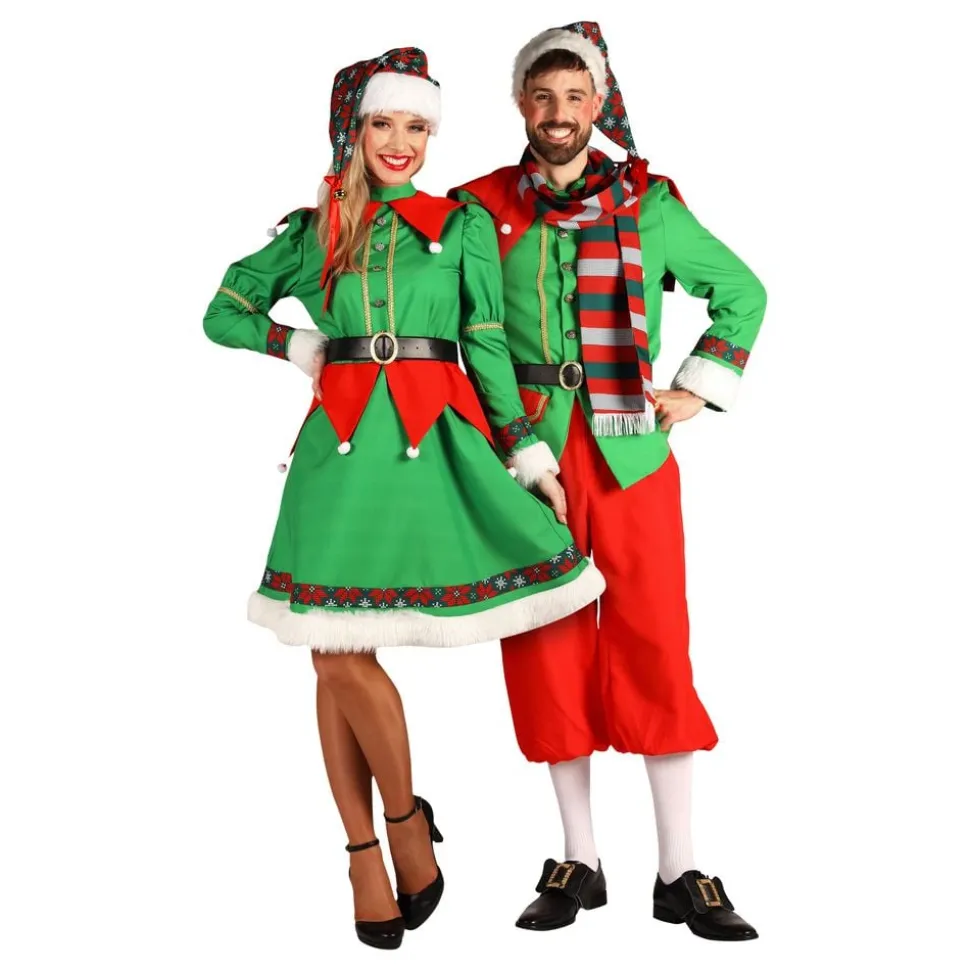 Elf Deluxe Dame Kostyme