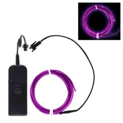 El Wire Batteridrevet LED-slynge