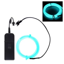 El Wire Batteridrevet LED-slynge