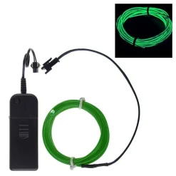 El Wire Batteridrevet LED-slynge