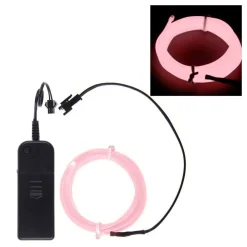 El Wire Batteridrevet LED-slynge