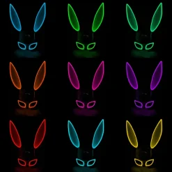 EL Wire Kanin LED Maske