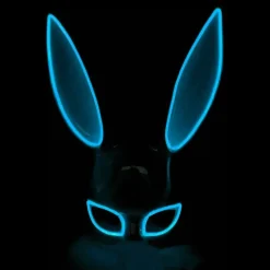 EL Wire Kanin LED Maske