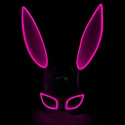 EL Wire Kanin LED Maske