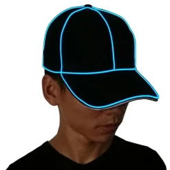 El Wire LED Cap