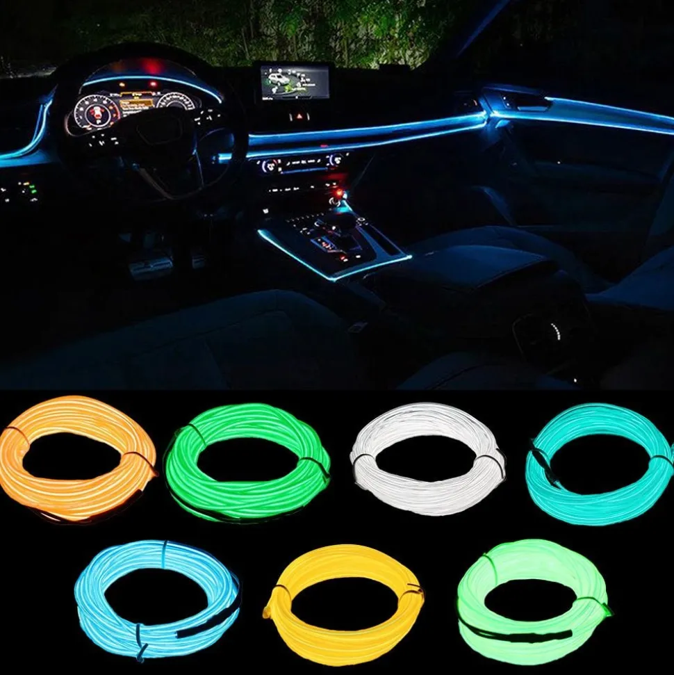 EL Wire LED-lenke til Bilen