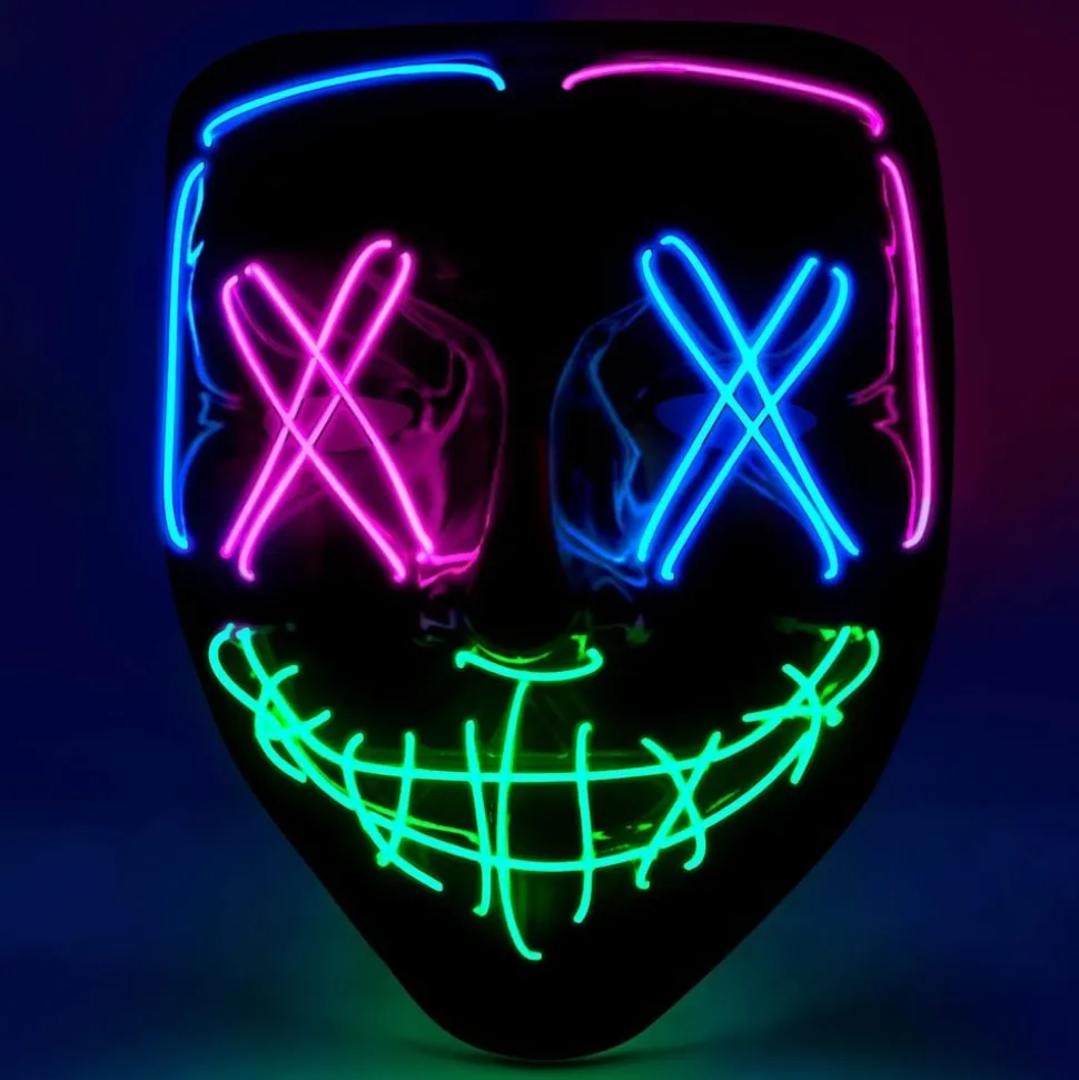 El Wire Purge LED Maske