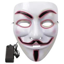 EL Wire Vendetta LED Maske
