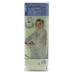 Engangsponcho Transparent
