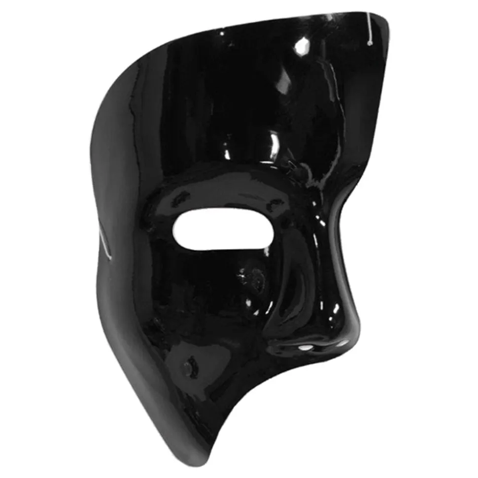 Fantommaske Svart i Plast