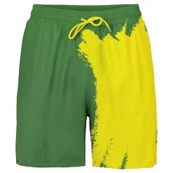 Fargeskiftende Badeshorts Grønn/Gul