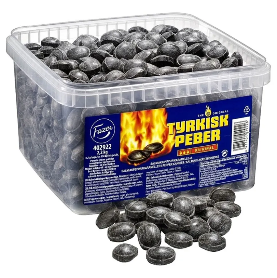 Fazer Tyrkisk Peber Original Storpakning