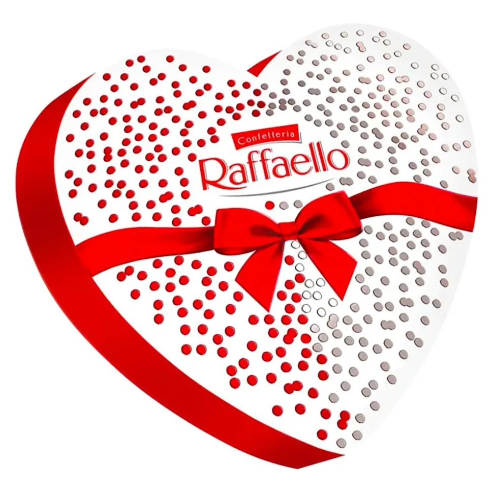 Ferrero Raffaello Hjerte Sjokoladeeske
