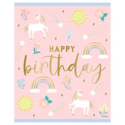 Festposer Happy Birthday Unicorn