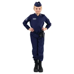 Finsk Politi Barn Kostyme