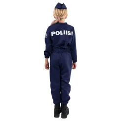 Finsk Politi Barn Kostyme