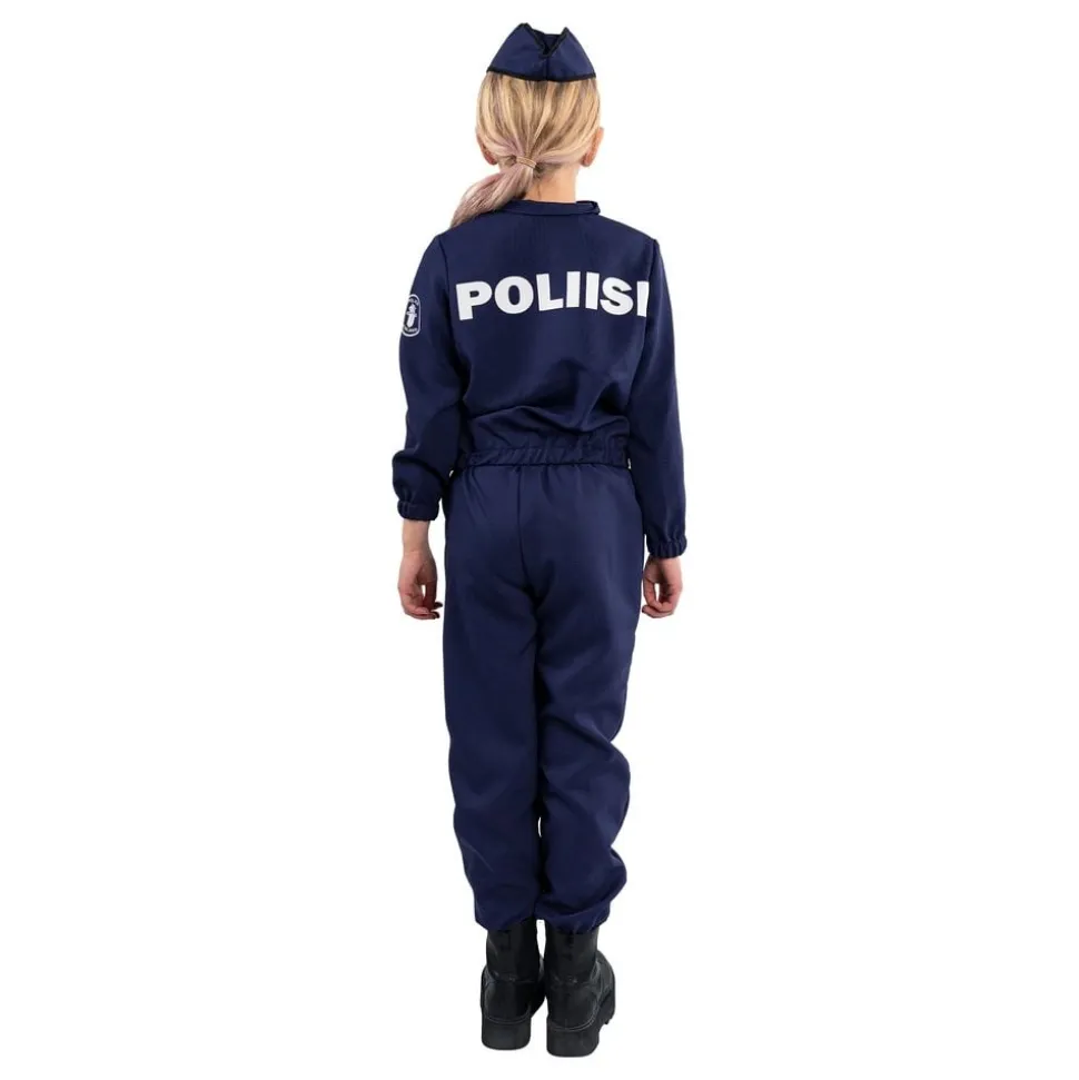 Finsk Politi Barn Kostyme