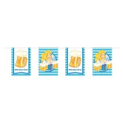 Flaggbanner Oktoberfest Jente