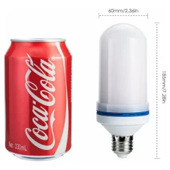 Flammende LED-pære