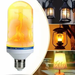 Flammende LED-pære