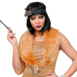 Flapper fuskepelskrage tilbehørssett