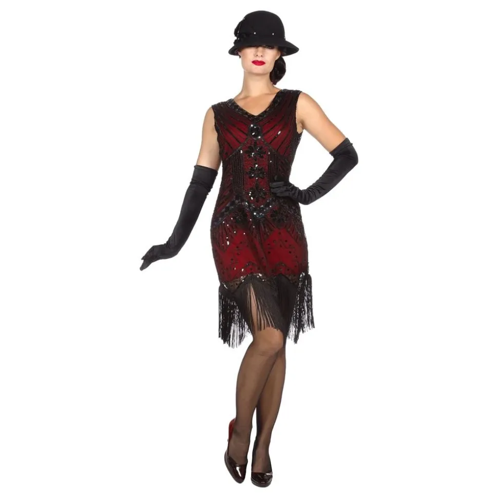 Flapper Kjole Charleston Ada Kostyme