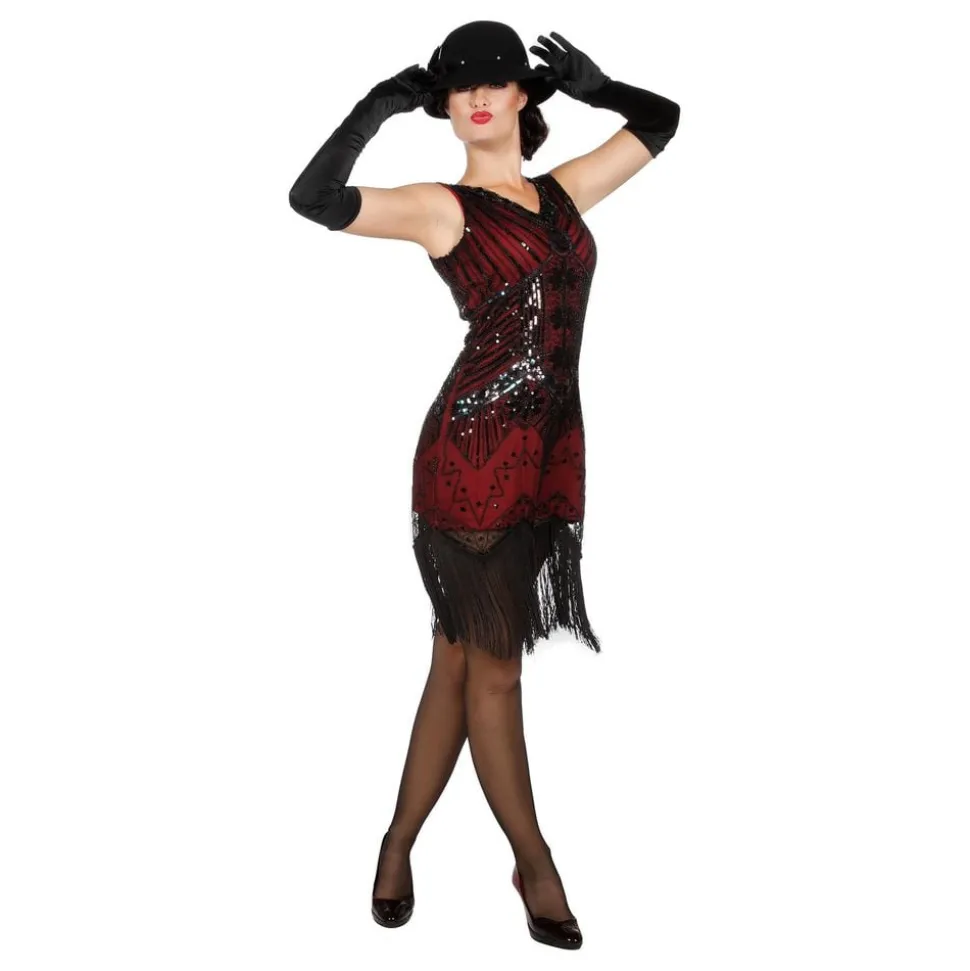 Flapper Kjole Charleston Ada Kostyme