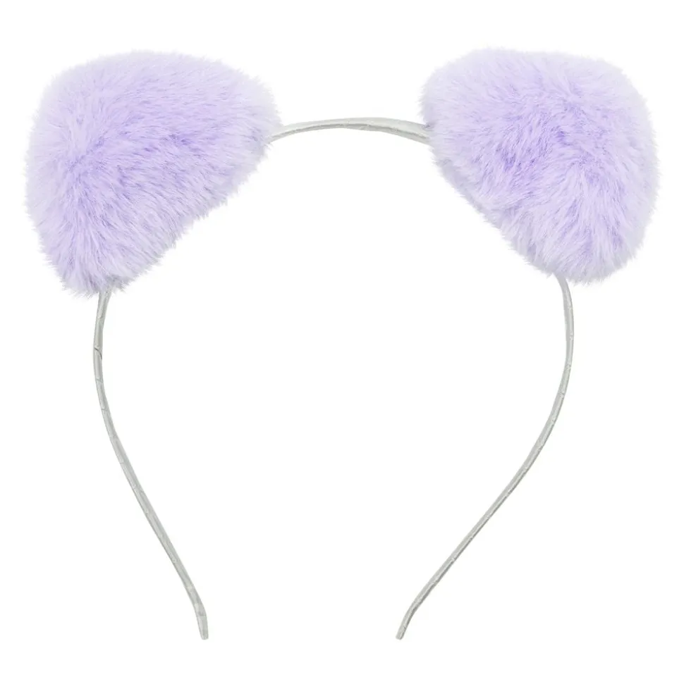Fluffy LED Hodebøyle med Ører