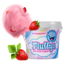 Fluffyz Sukkerspinn Jordbær