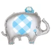 Folieballong Babyshower Blå Elefant