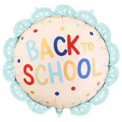 Folieballong Back to School
