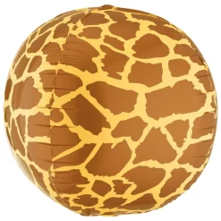 Folieballong Ball Giraffmønster Stor