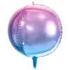 Folieballong Ball Ombré Lilla/Blå