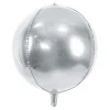 Folieballong Ball Sølv