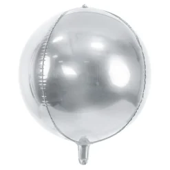 Folieballong Ball Sølv