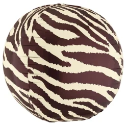 Folieballong Ball Zebra-mønster Stor