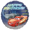 Folieballong Biler/Cars Happy Birthday