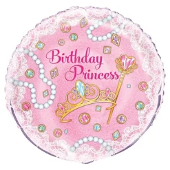 Folieballong Birthday Princess