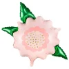 Folieballong Blomst Rosa