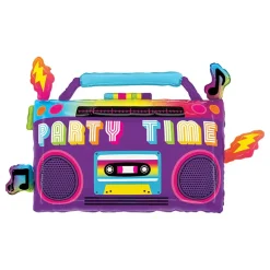 Folieballong Boombox Party Time