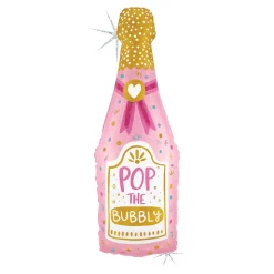 Folieballong Bubbly Champagneflaske