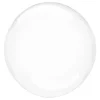 Folieballong Crystal Clear Rund Transparent