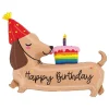 Folieballong Dachs Happy Birthday