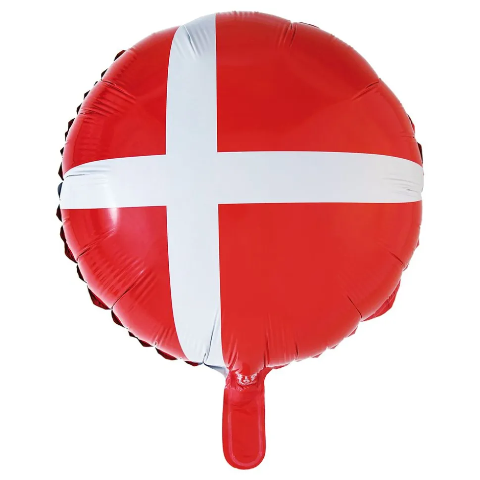 Folieballong Danske Flagget