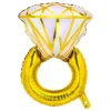 Folieballong Diamantring