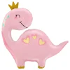 Folieballong Dinosaur Rosa