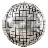 Folieballong Discokule Sølv