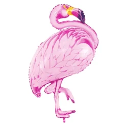 Folieballong Flamingo Rosa