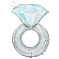 Folieballong Forlovelsesring
