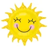 Folieballong Glad Sol Shape
